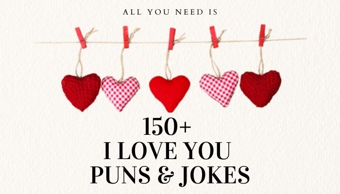 150+ I Love You Puns & Jokes